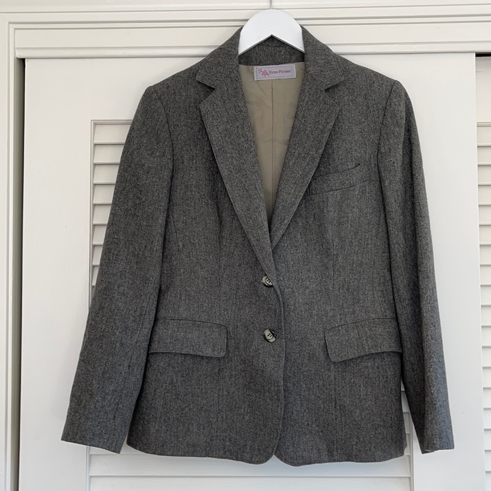 Vintage Evan Picone Wool Blazer